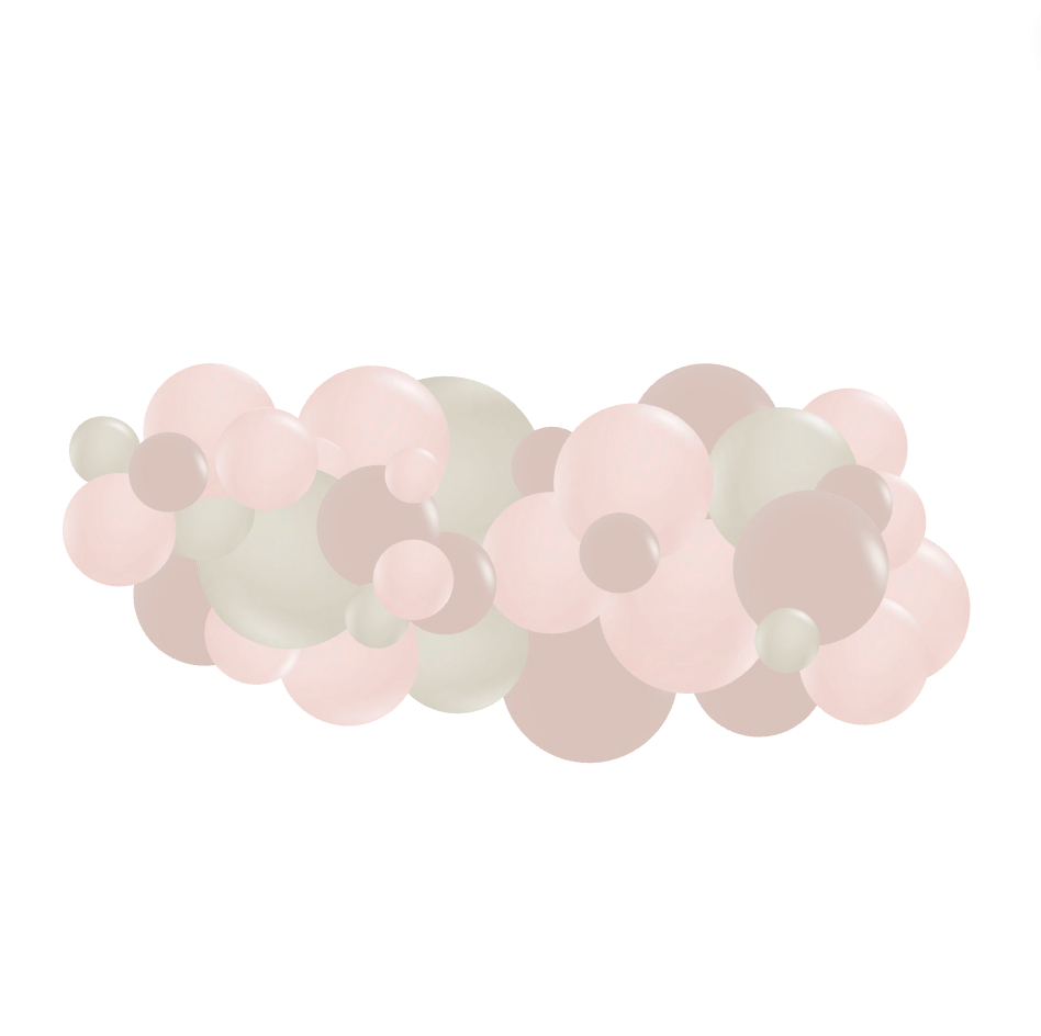 Pink Sand Garland (5 Feet)