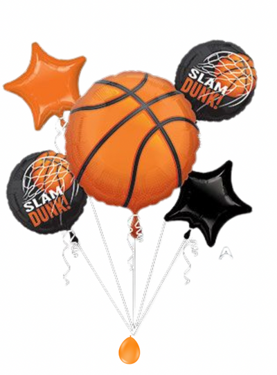 BASKETBALL SLAM DUNK BASIC BOUQUETS (sand anchor included)