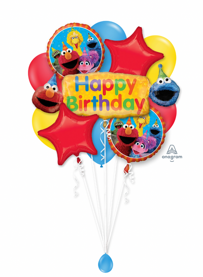 Sesame Street Birthday Basic Bouquets (sand anchor included)