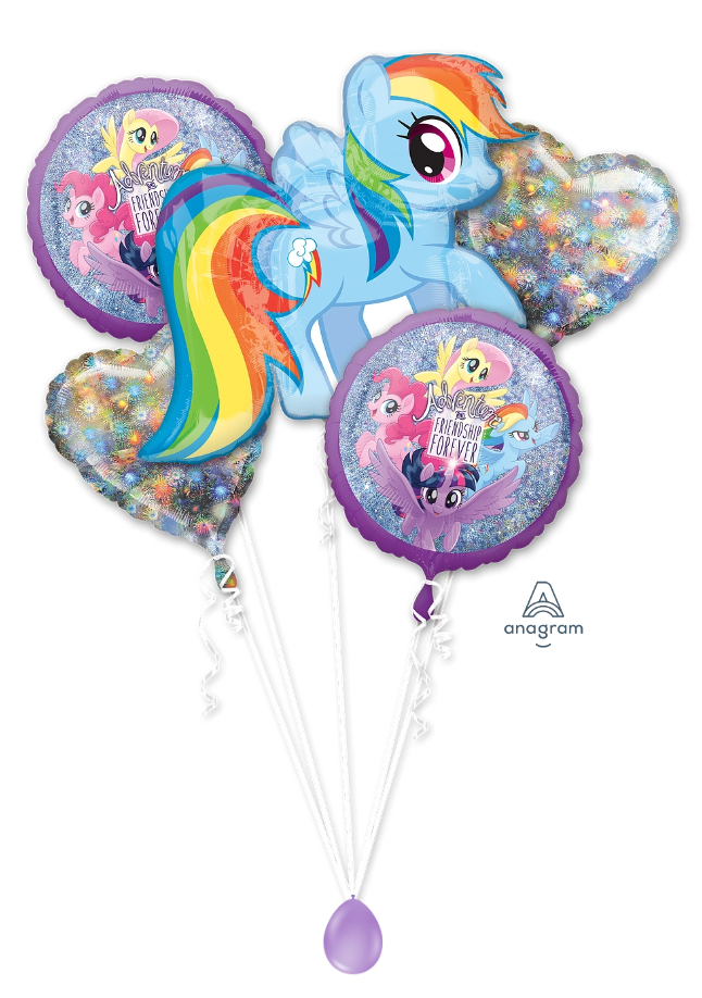My Little Pony Rainbow Dash Balloon Bouquet Kit