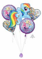 My Little Pony Rainbow Dash Balloon Bouquet Kit