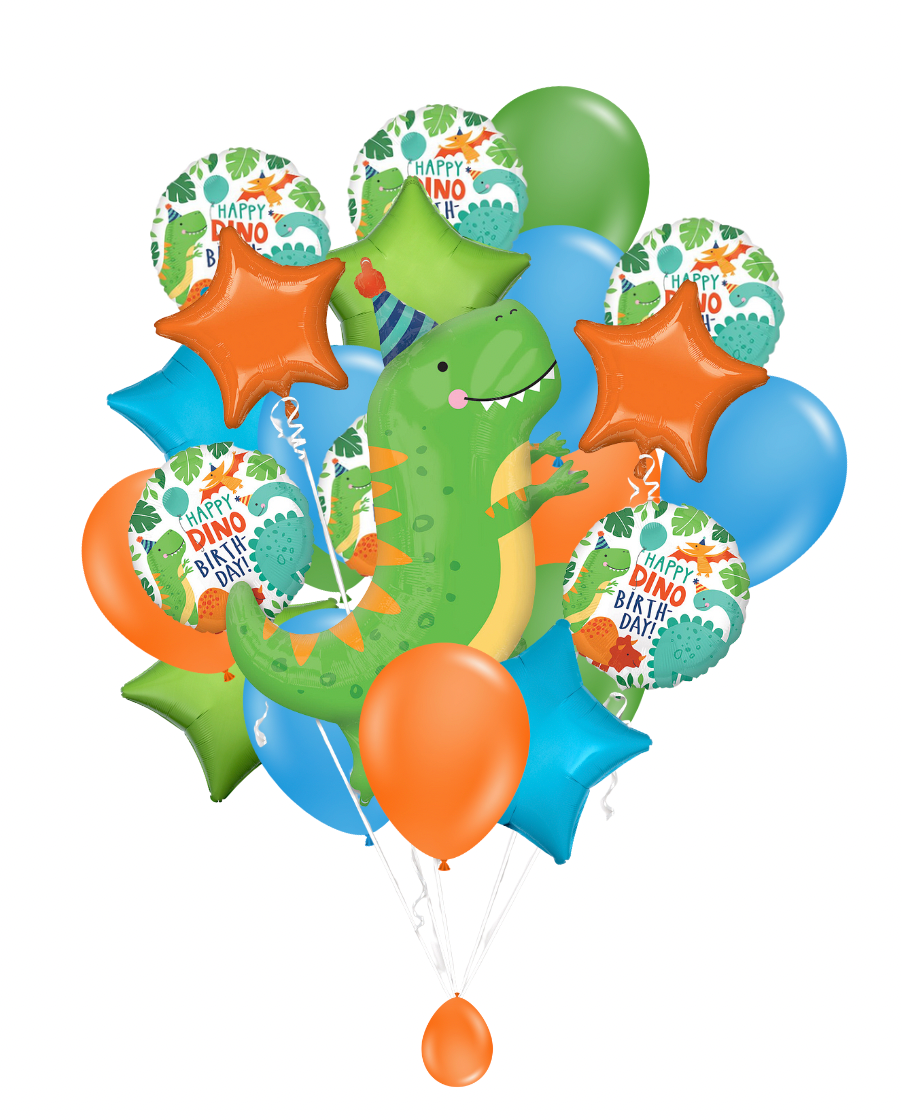 Dino-mite Birthday Luxury Bouquet (sand anchor included)