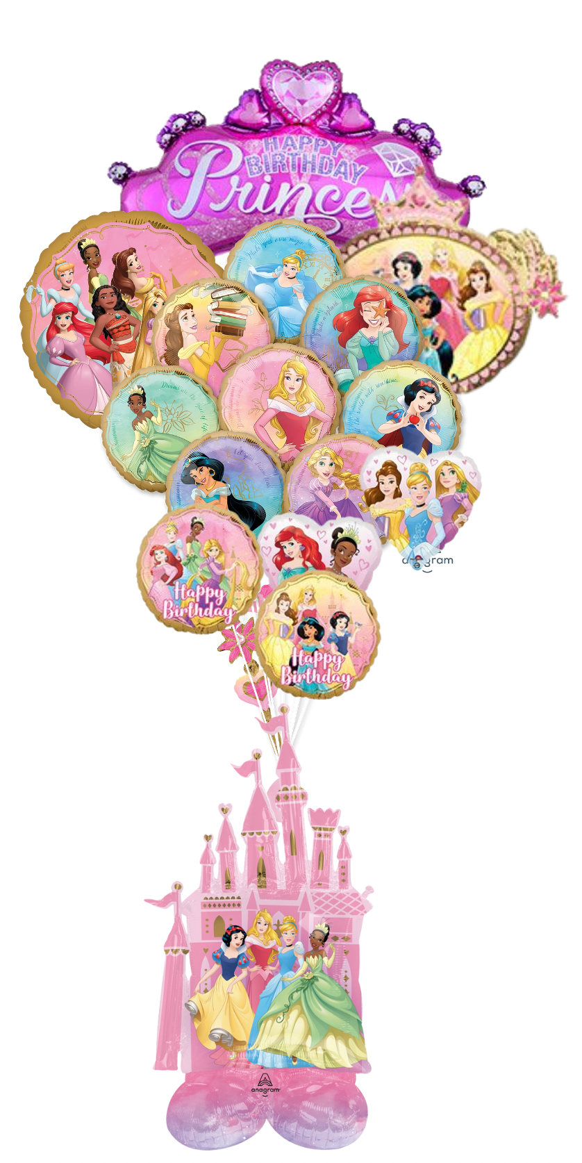 Disney Princess Luxury Bouquet (sand anchor included)