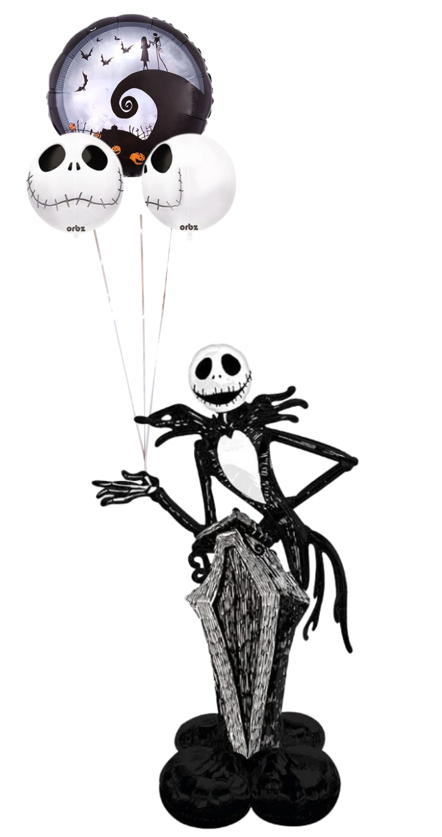 Jack Skellington Halloween Trio Bouquet