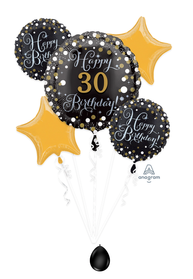 Sparkling Birthday Custom Age Bouquet Kit