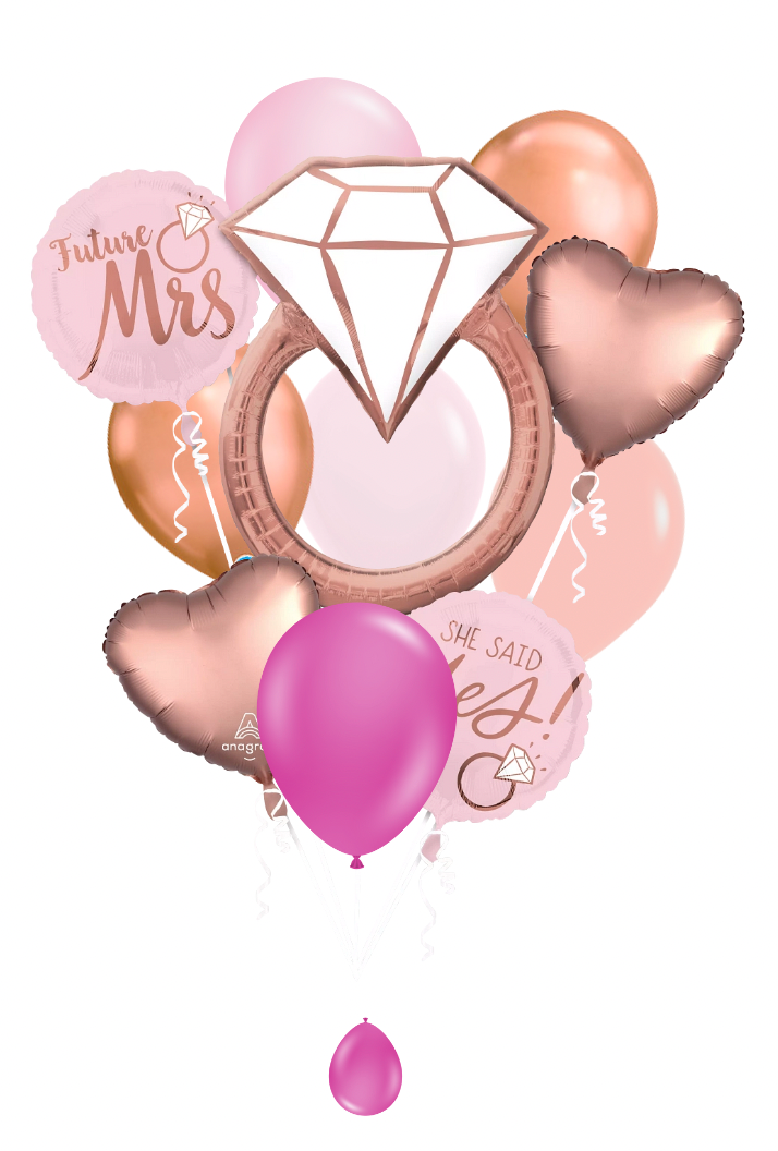 She Said Yes Ring Bouquet Kit