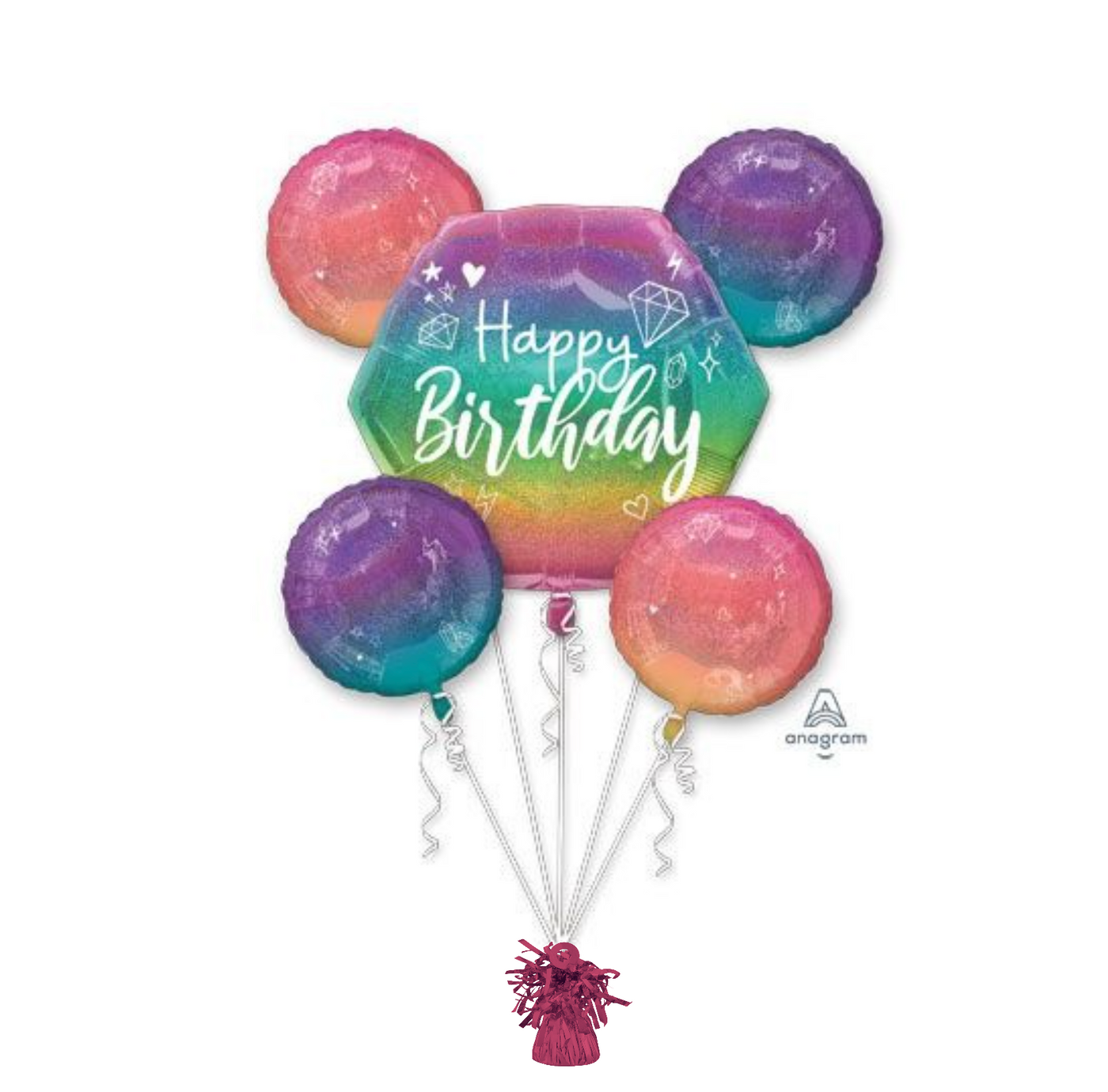 Birthday Sparkle Gems Bouquet Kit