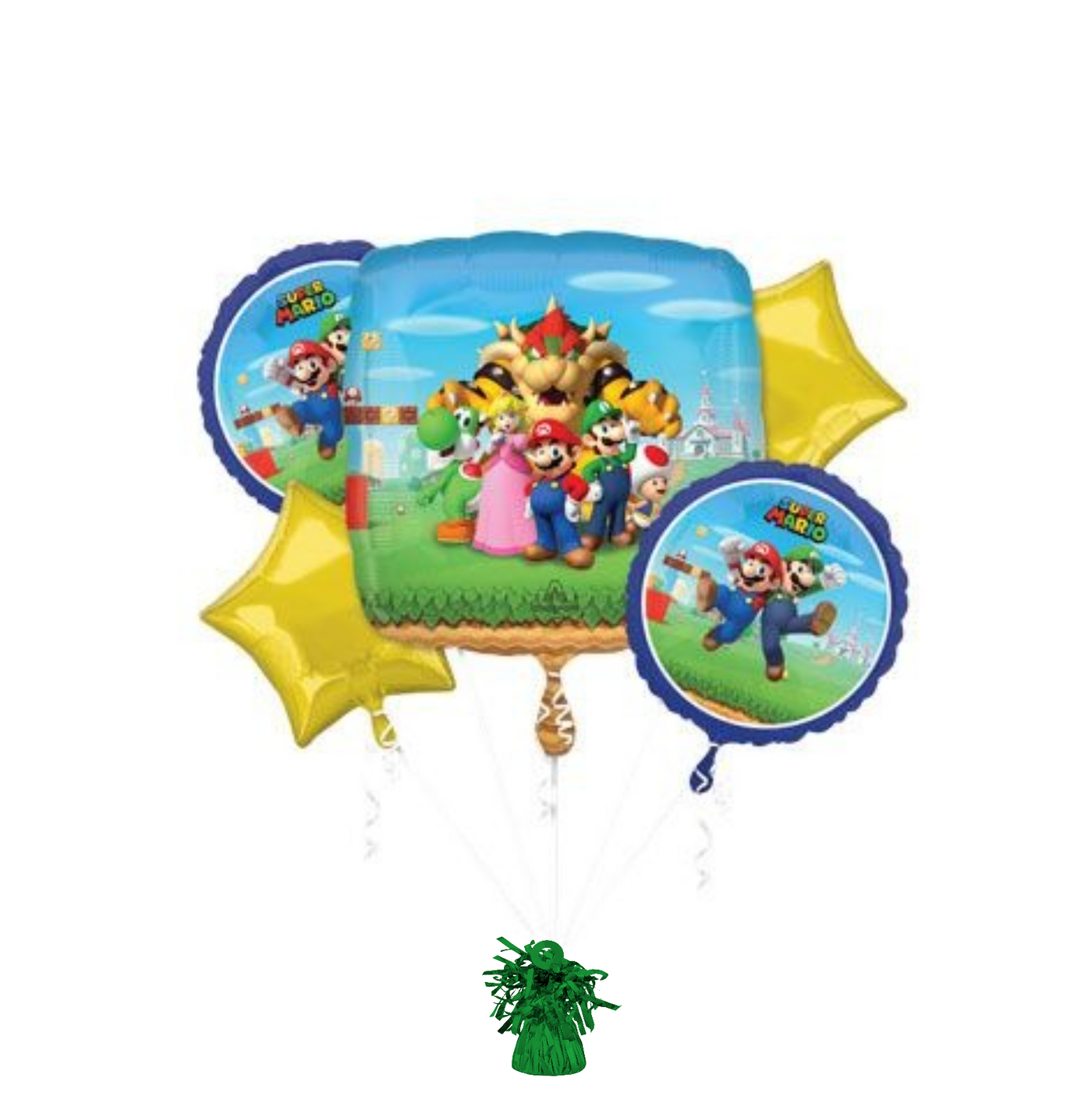 Mario Bros Bouquet Kit