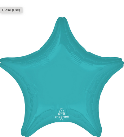 Vibrant Blue Star Balloon (18 Inch)