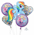 My Little Pony Rainbow Dash Balloon Bouquet Kit