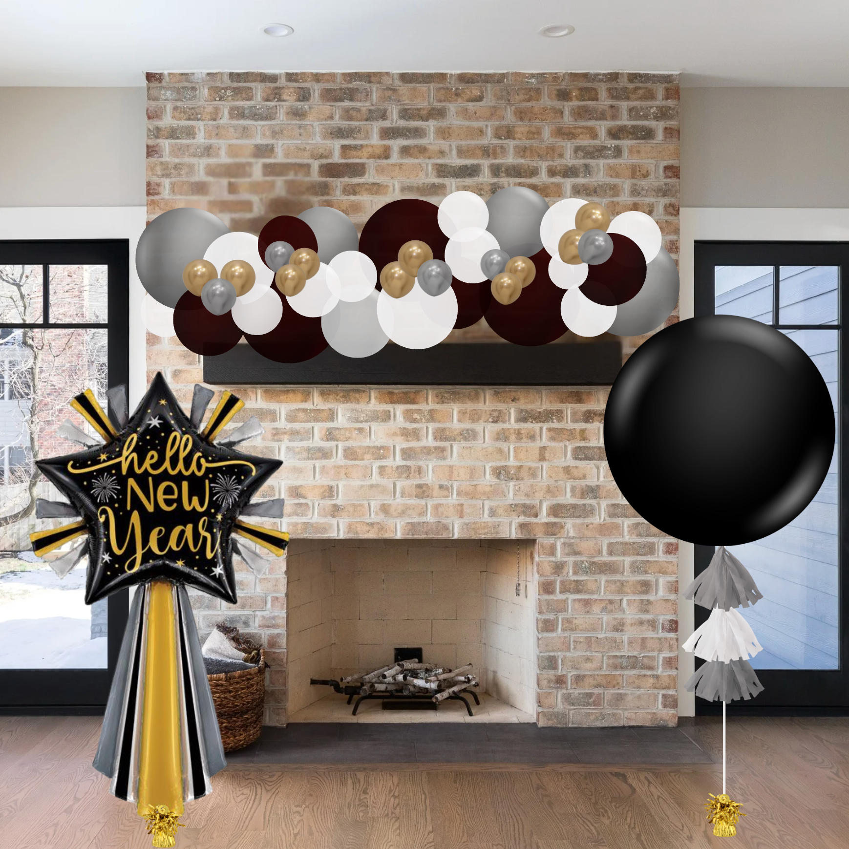 New Year's Eve Balloons Party Package