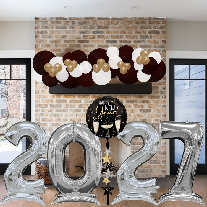 New Year's Eve 2027 Balloon Party Package