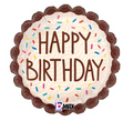 Birthday Chocolate Sprinkles Balloon