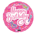 Totally Awesome Pink Birthday Balloon