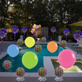 Neon Blacklight Pool Party Balloons Pool Package