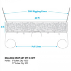 Ready to Go Balloon Drop Net Systems