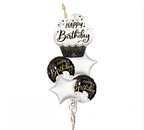 Satin Birthday Wishes Balloon Kit