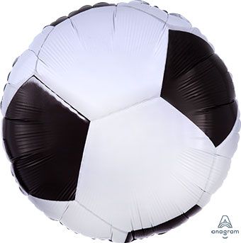 Small Soccer Ball Foil Balloon (18 Inch)