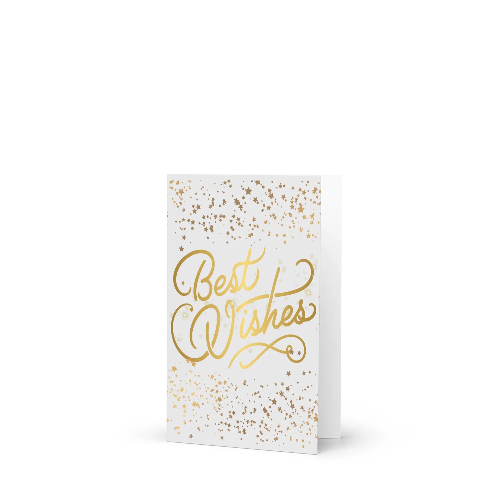 Best Wishes Sparkle Greeting Card