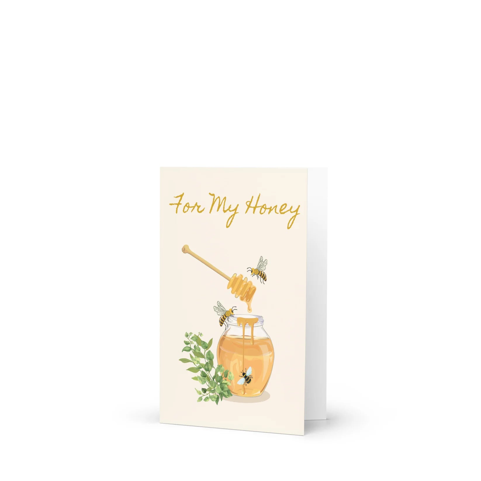 For My Honey Greeting Card