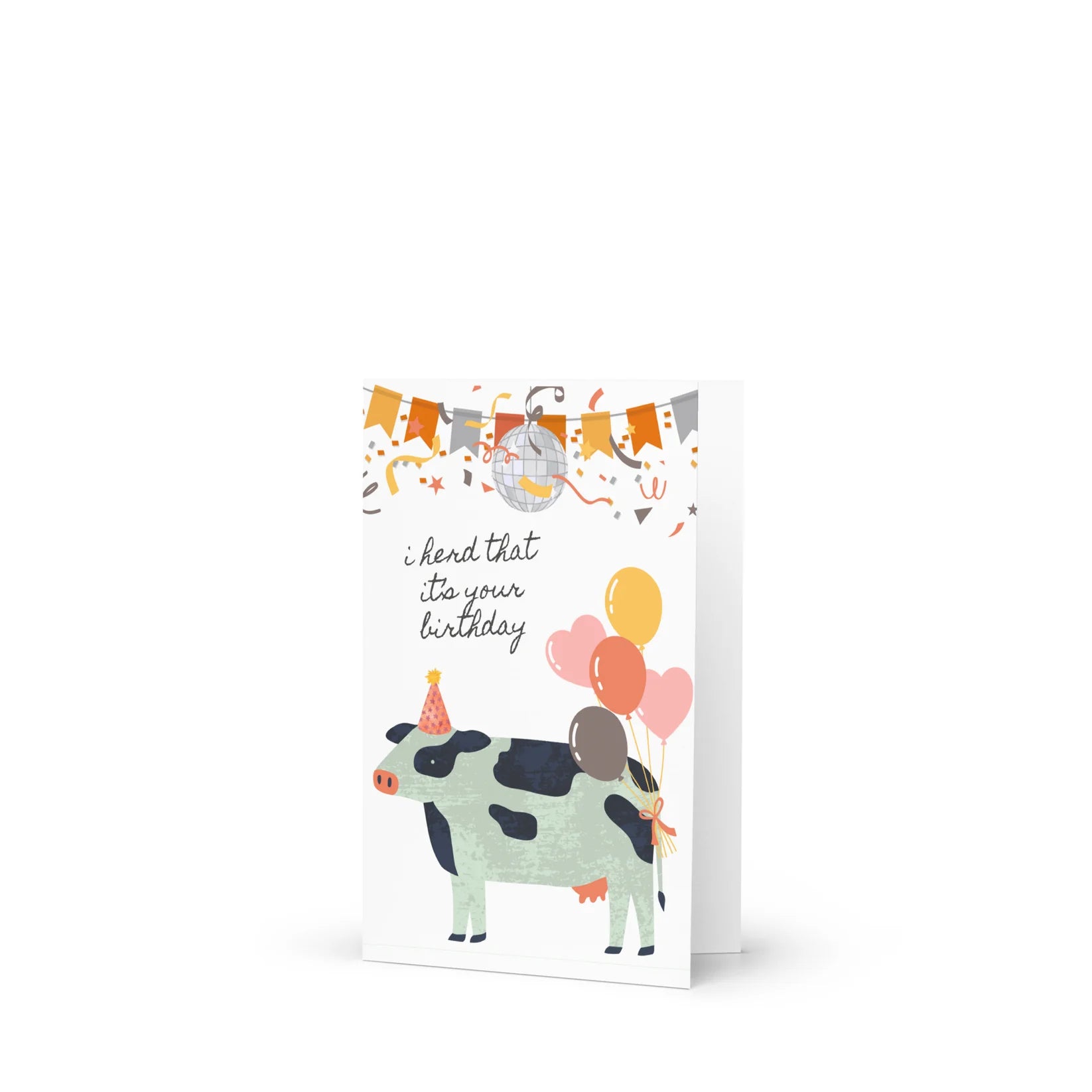 I Herd It's Your Birthday Greeting Card