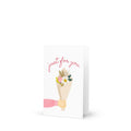 Just For You Bouquet Greeting Card