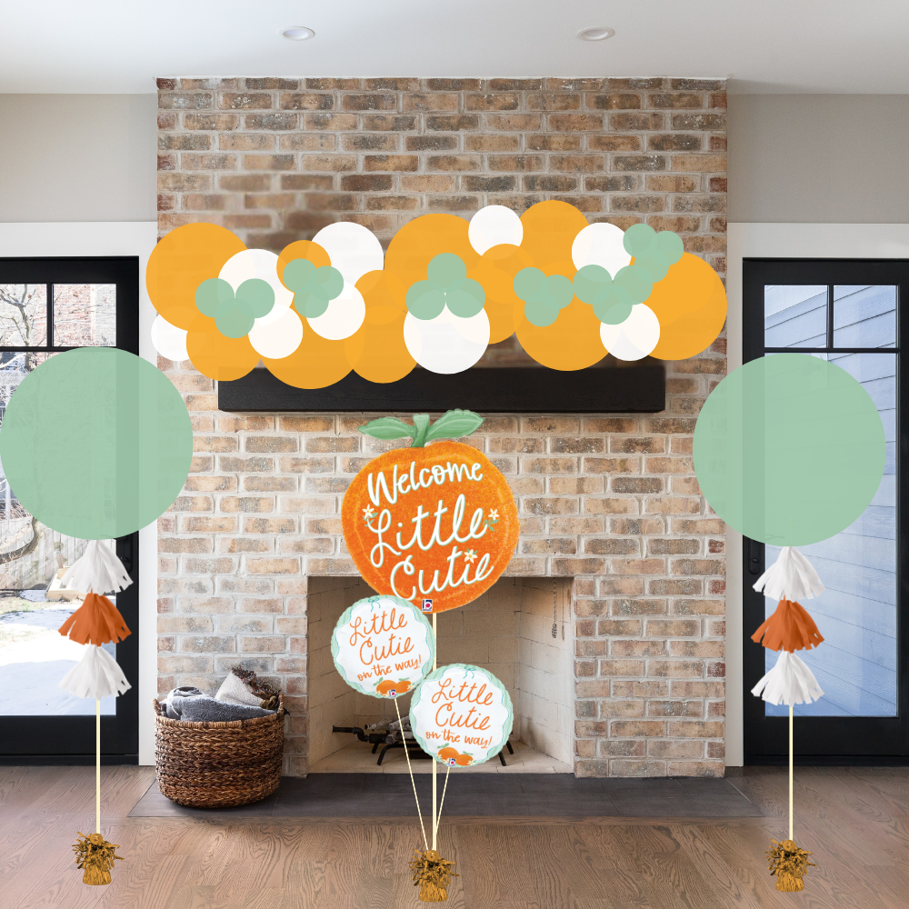 A Little Cutie is on The Way Balloon Decor Package