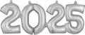 2025 Silver Airfilled Number Set