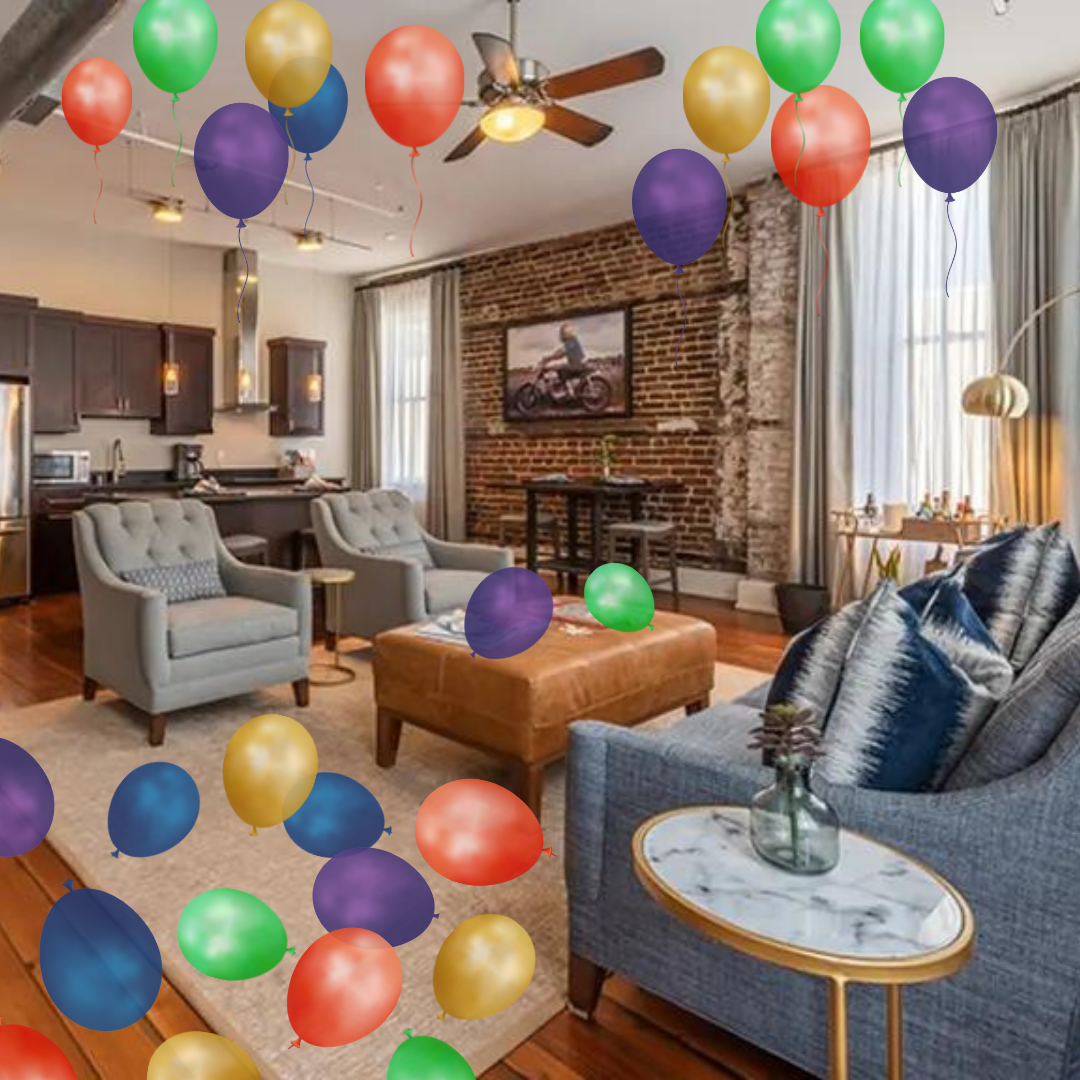 Colorful Rainbow Hotel Celebration Surprise Packages