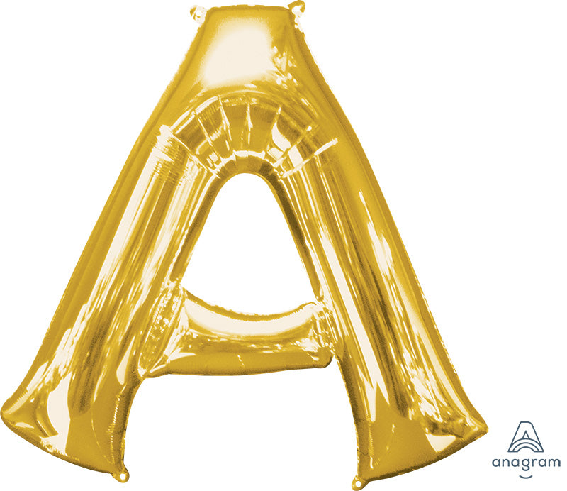 Air-Filled, Non-Floating Small Print Letters (16 Inch)