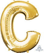 Air-Filled, Non-Floating Small Print Letters (16 Inch)