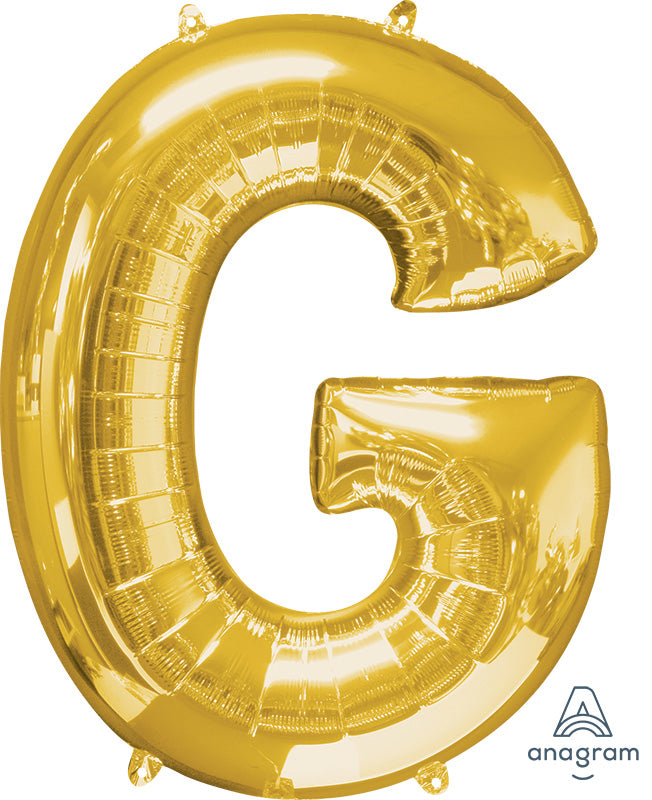 Air-Filled, Non-Floating Small Print Letters (16 Inch)