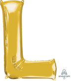 Air-Filled, Non-Floating Small Print Letters (16 Inch)