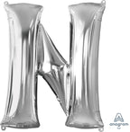 Air-Filled, Non-Floating Small Print Letters (16 Inch)