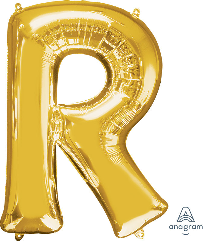 Air-Filled, Non-Floating Small Print Letters (16 Inch)