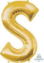 Large 3' Gold Letters & Symbols