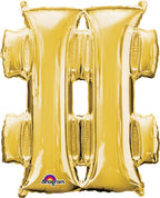 Large 3' Gold Letters & Symbols