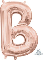 Air-Filled, Non-Floating Small Print Letters (16 Inch)
