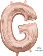 Air-Filled, Non-Floating Small Print Letters (16 Inch)