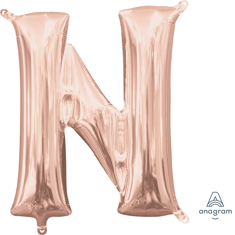 Air-Filled, Non-Floating Small Print Letters (16 Inch)
