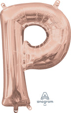 Air-Filled, Non-Floating Small Print Letters (16 Inch)