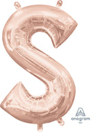 Air-Filled, Non-Floating Small Print Letters (16 Inch)