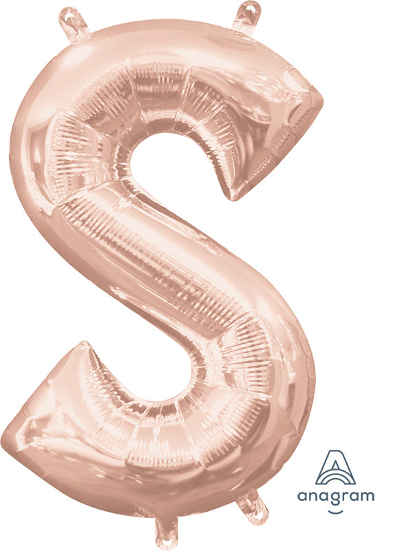 Air-Filled, Non-Floating Small Print Letters (16 Inch)