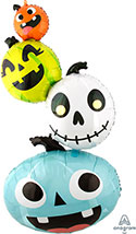 Pumpkin Stacker Foil Balloon