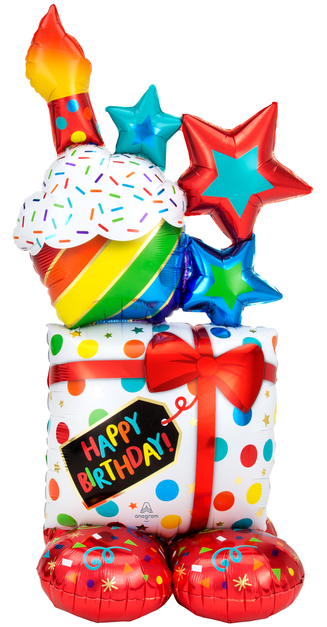 Airloonz Birthday Present and Cupcake Stacker