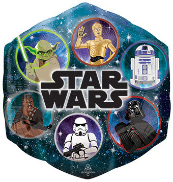 Original Characters Star Wars Galaxy Balloon (23 Inch)