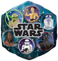 Original Characters Star Wars Galaxy Balloon (23 Inch)