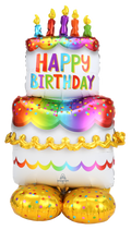Giant Airloonz Birthday Cake Balloon Display