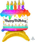 Birthday Cake Airloonz Jr. Balloon (18 Inch)