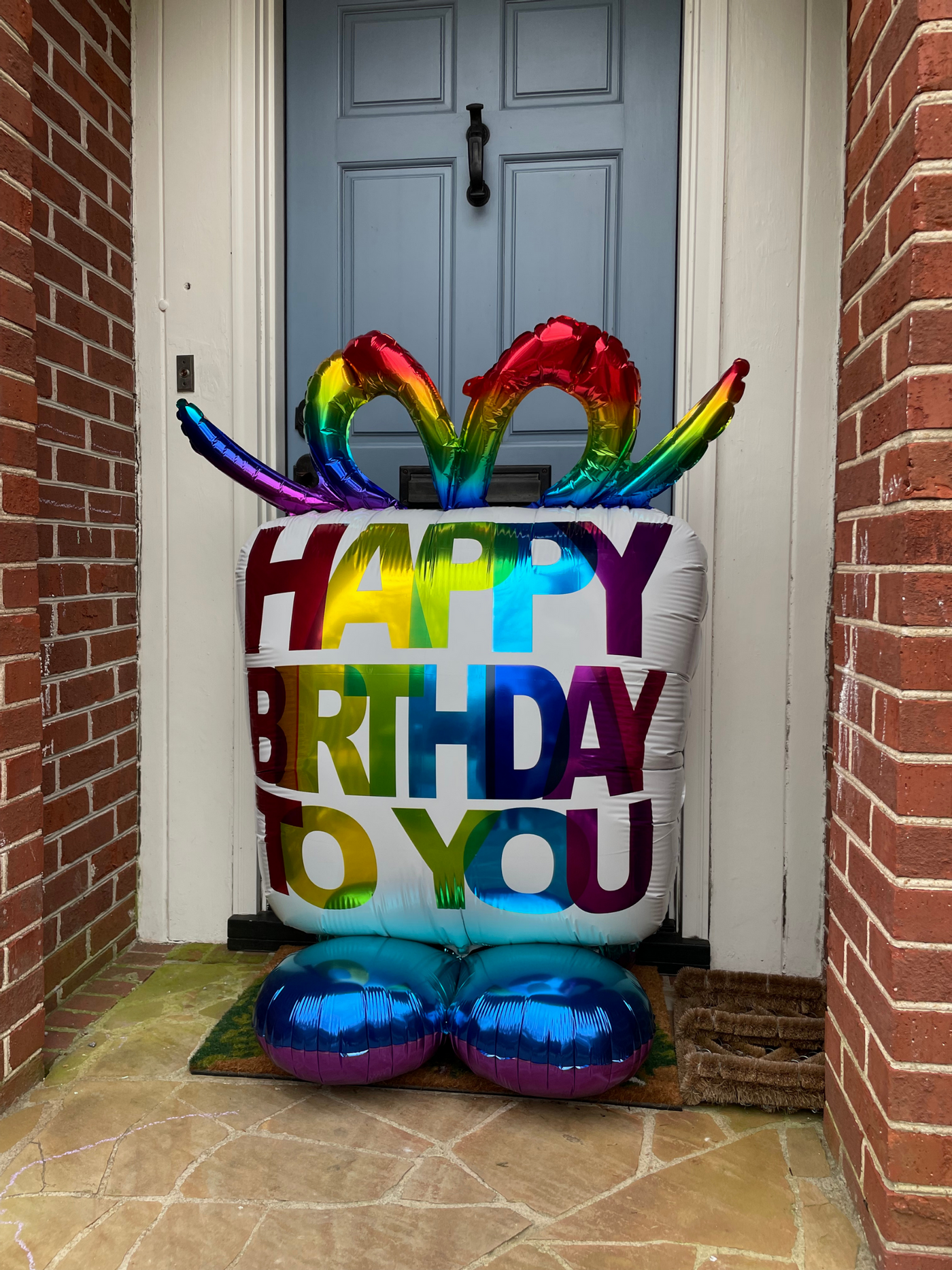 Airloonz Happy Birthday To You Present 50" Foil Balloon